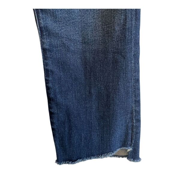 MOTHER Jeans Women's Size 27 The Insider Crop Step Fray in Sake to Me Wash - Picture 3 of 8